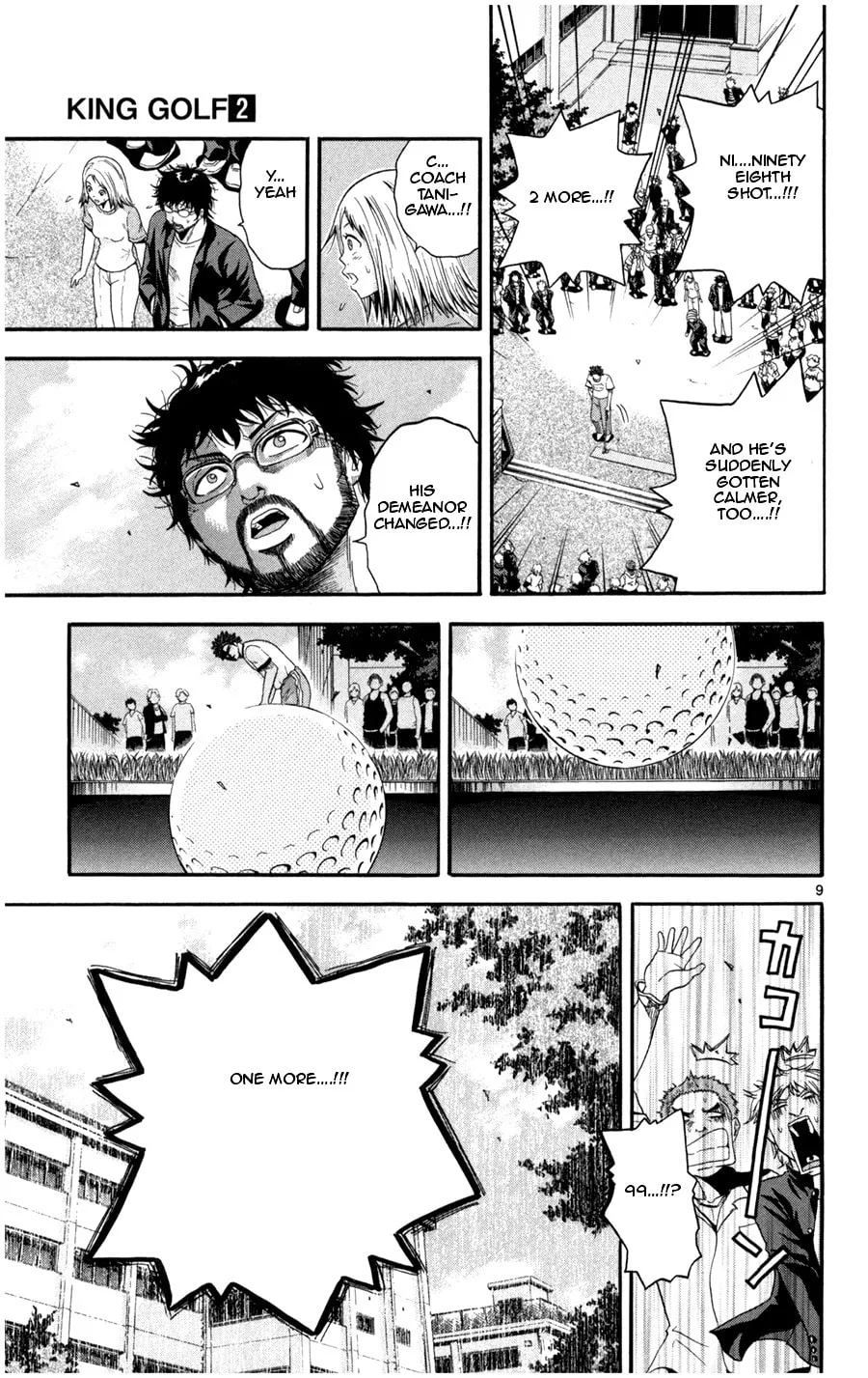 Read KING GOLF chapter 17 image 8 on Lezhin
