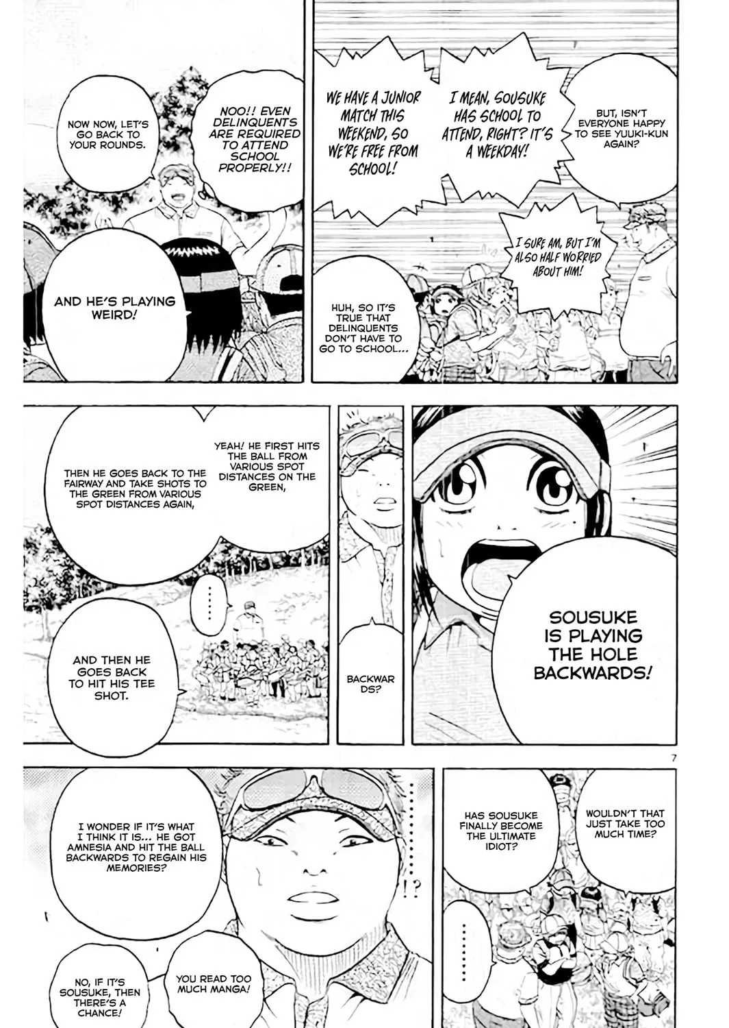 Read KING GOLF chapter 171 image 14 on Lezhin