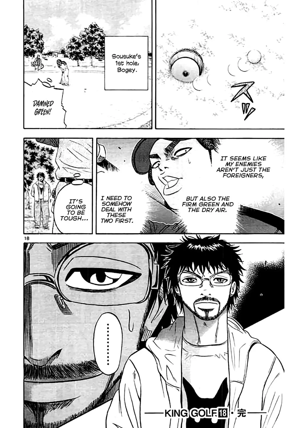 Read KING GOLF chapter 175 image 34 on Lezhin
