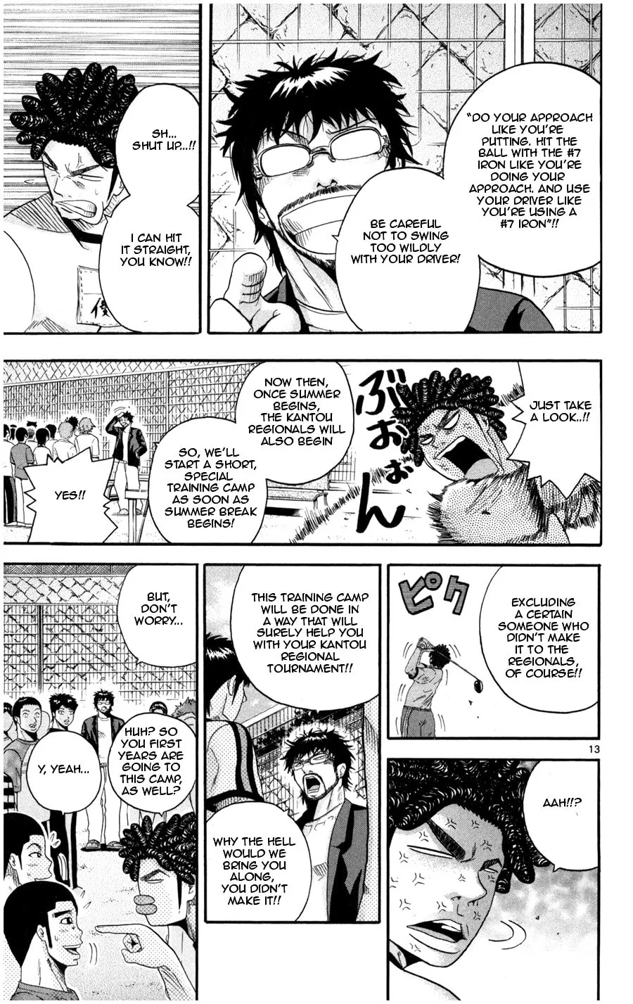 Read KING GOLF chapter 18 image 12 on Lezhin
