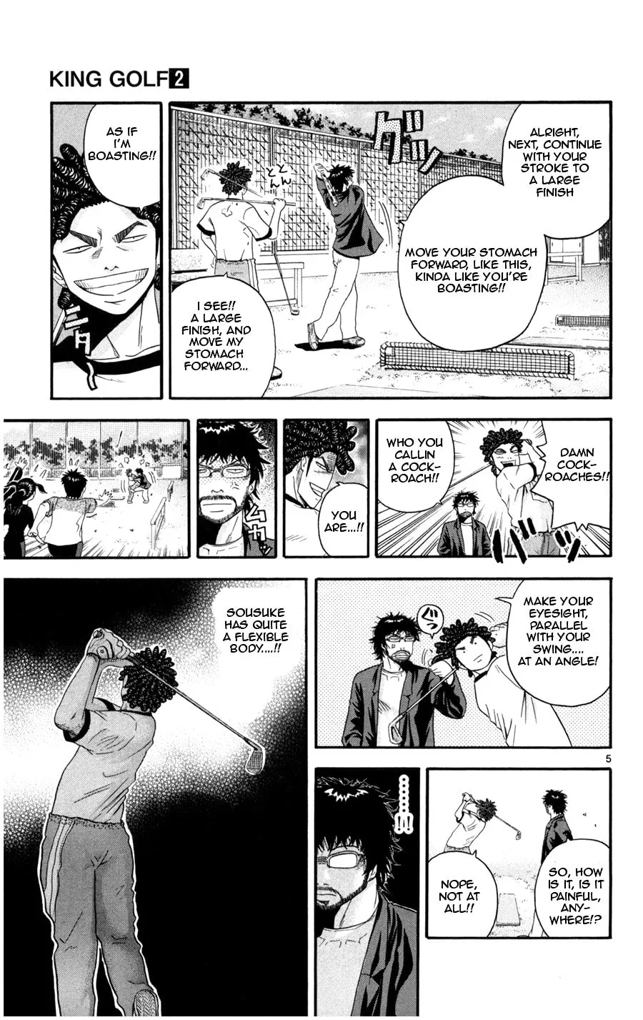 Read KING GOLF chapter 18 image 4 on Lezhin