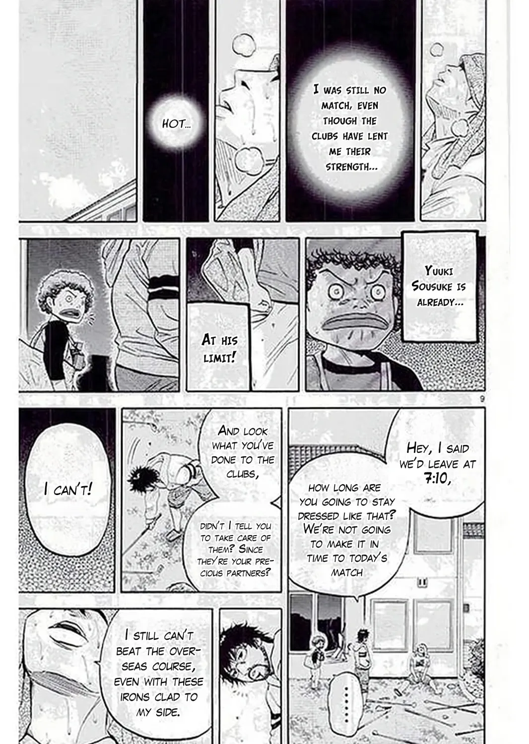 Read KING GOLF chapter 184 image 18 on Lezhin