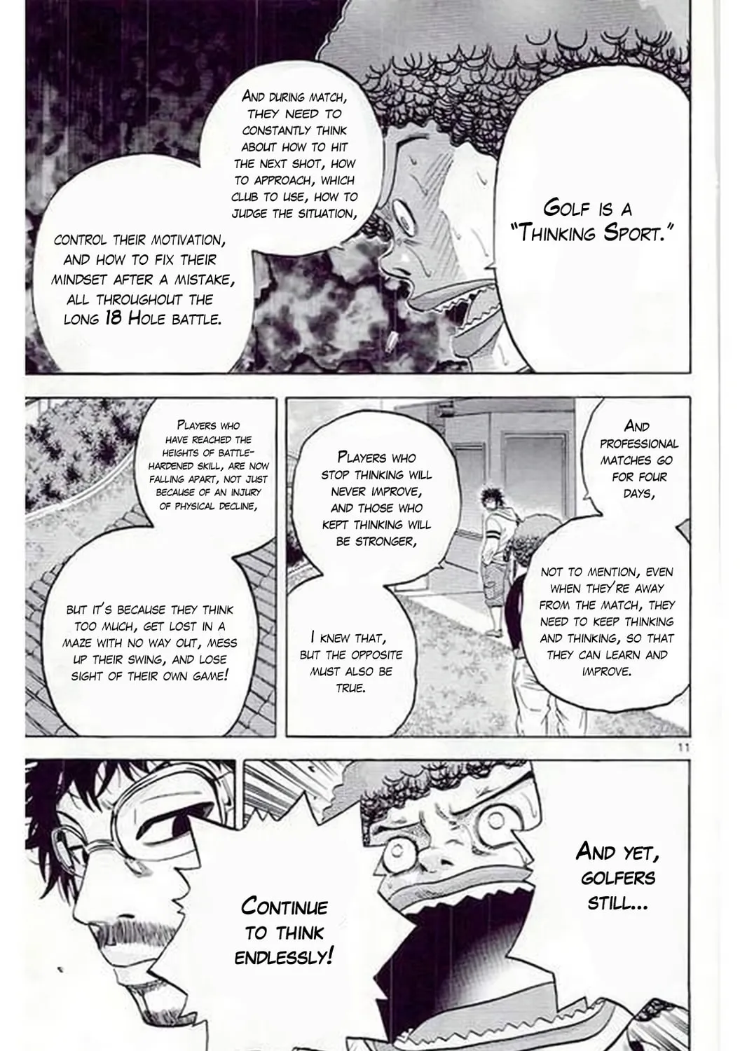 Read KING GOLF chapter 184 image 22 on Lezhin