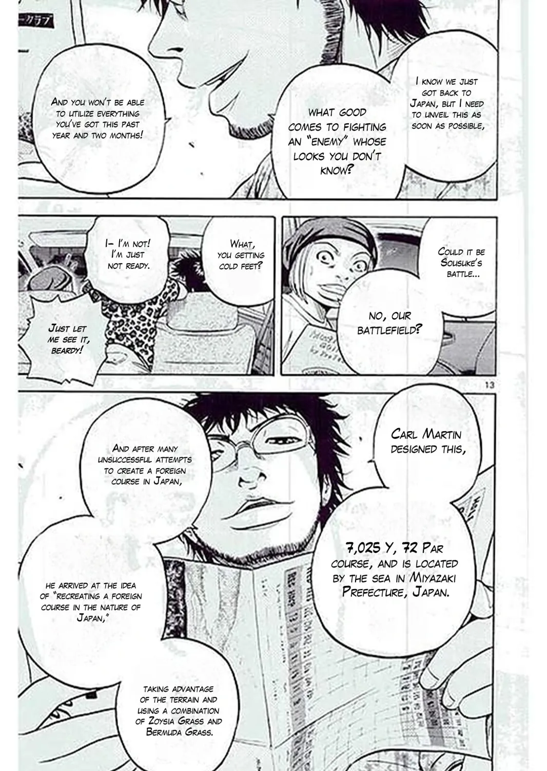 Read KING GOLF chapter 186 image 26 on Lezhin