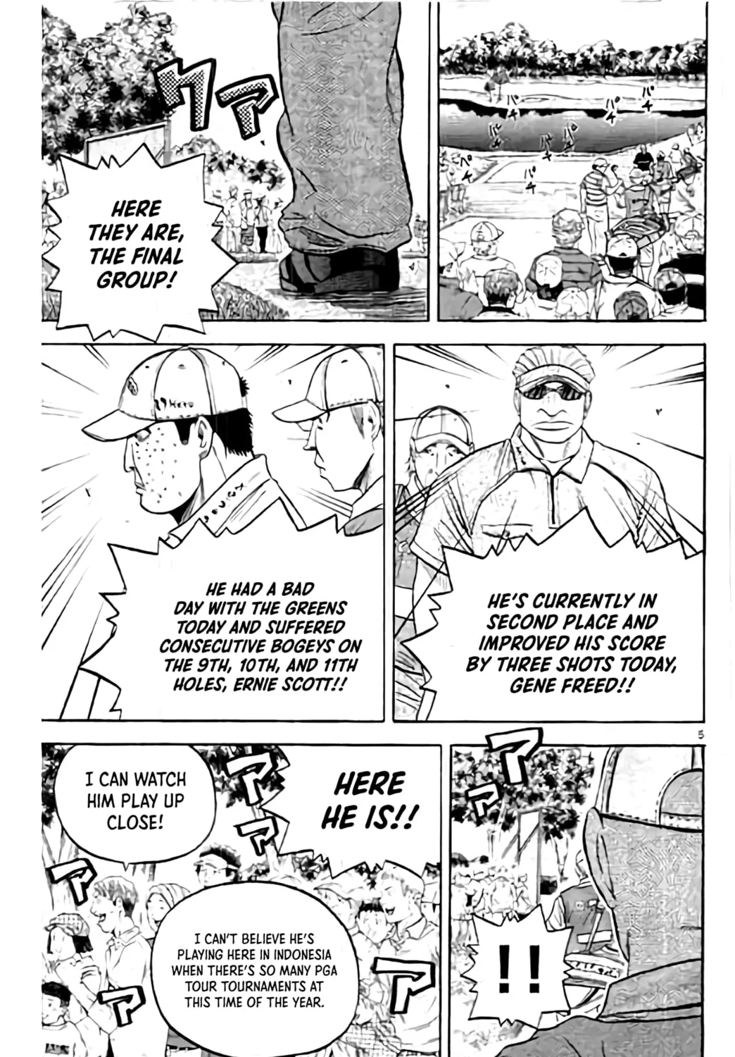 Read KING GOLF chapter 190 image 10 on Lezhin