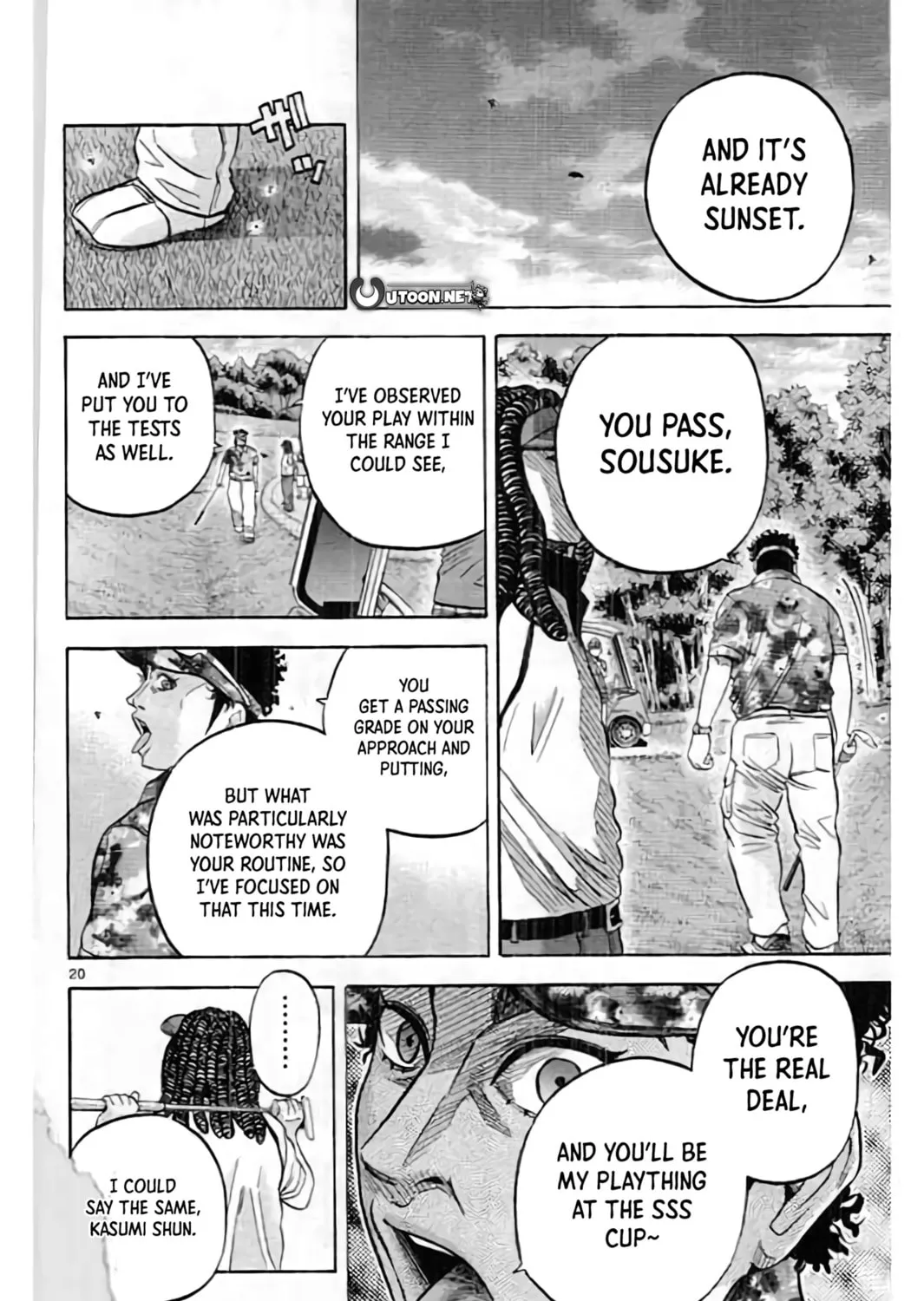 Read KING GOLF chapter 192 image 41 on Lezhin