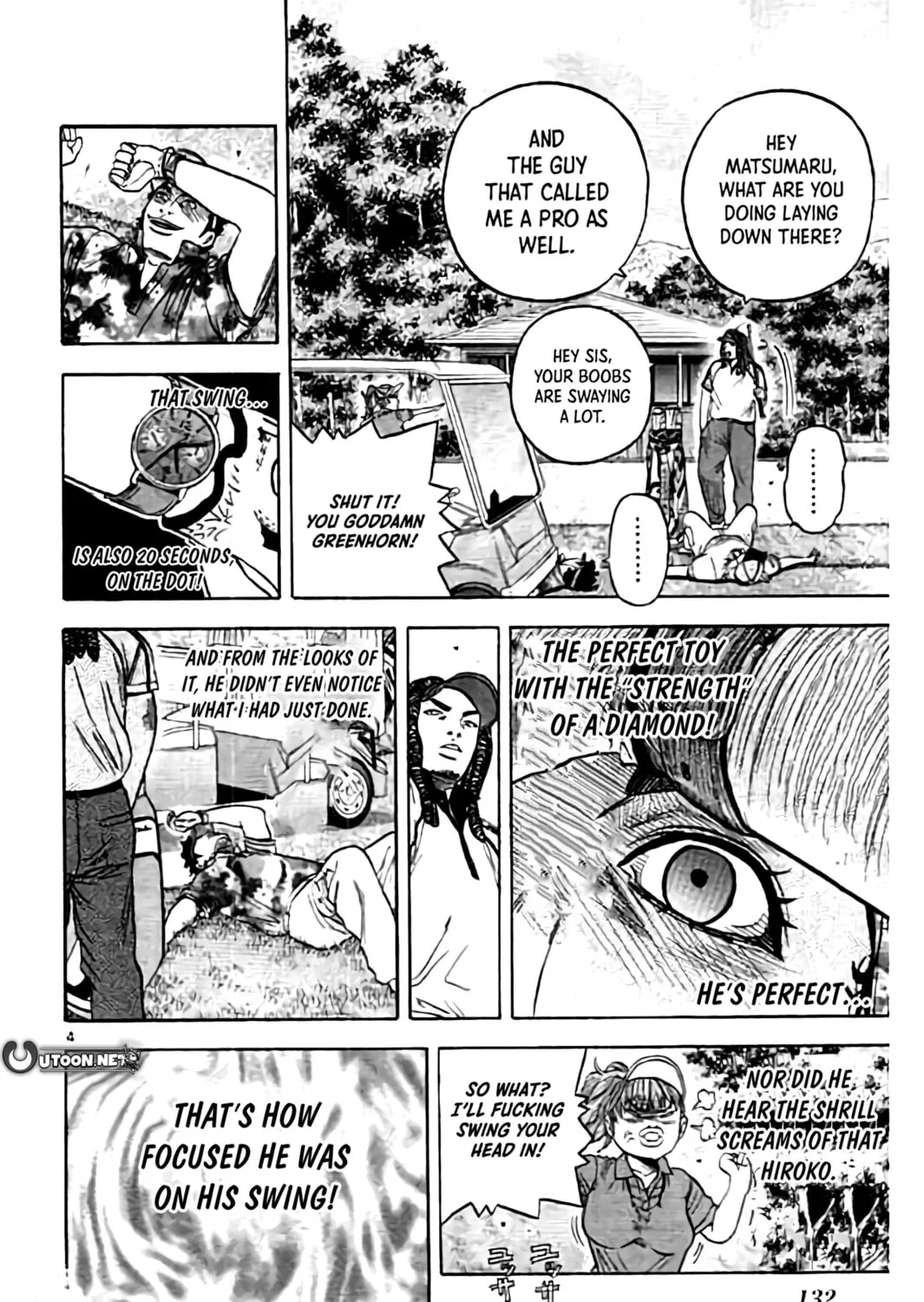 Read KING GOLF chapter 192 image 8 on Lezhin