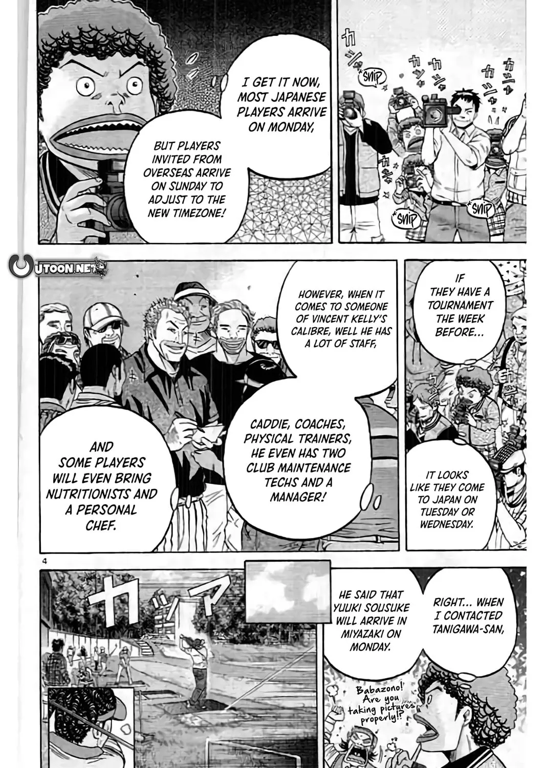 Read KING GOLF chapter 194 image 8 on Lezhin