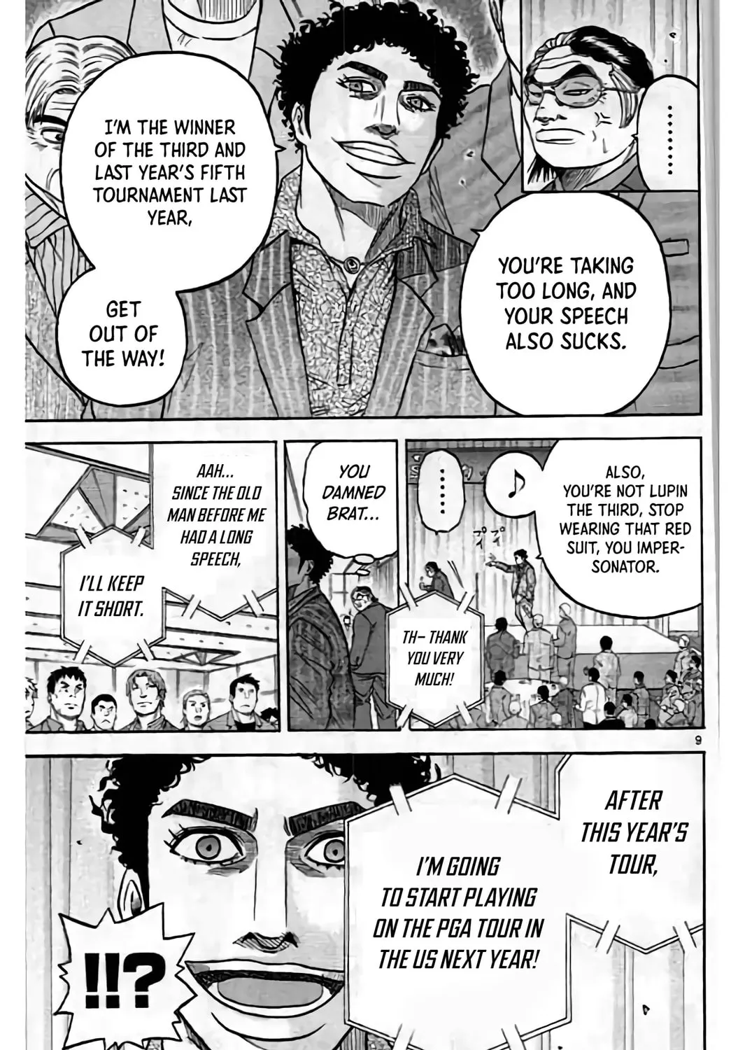 Read KING GOLF chapter 195 image 18 on Lezhin