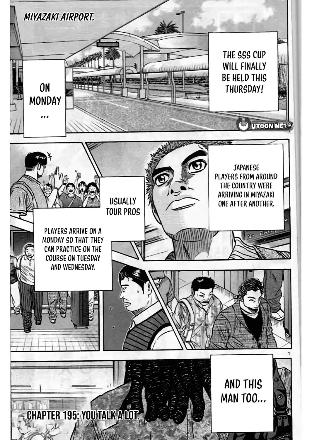 Read KING GOLF chapter 195 image 2 on Lezhin