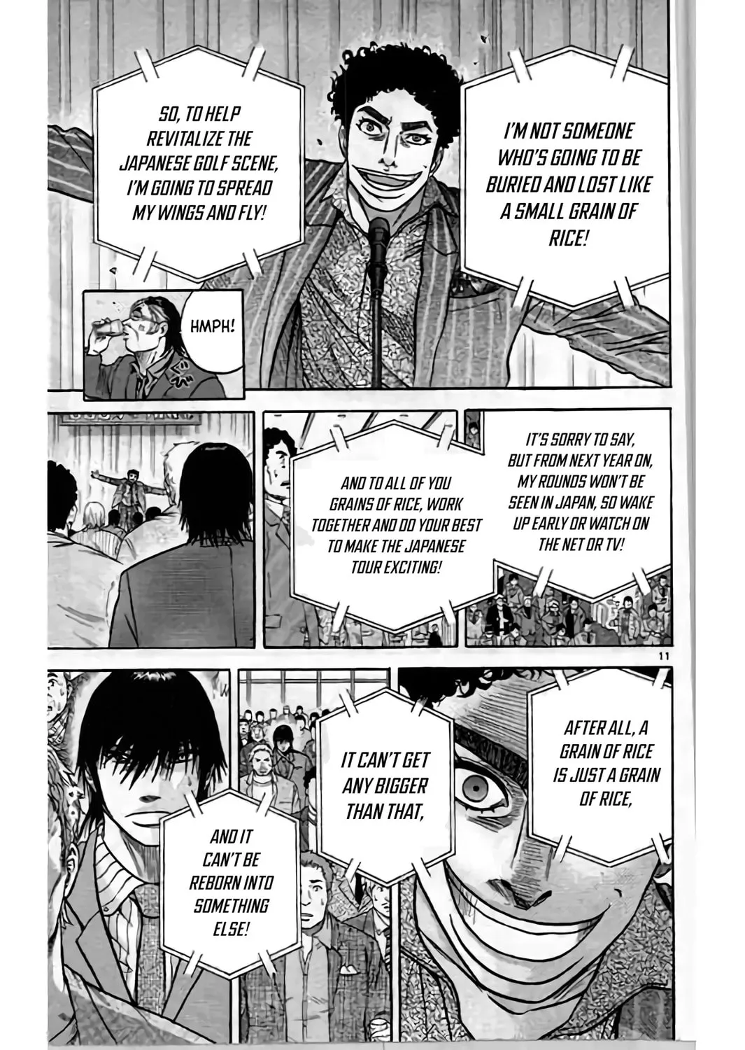Read KING GOLF chapter 195 image 22 on Lezhin