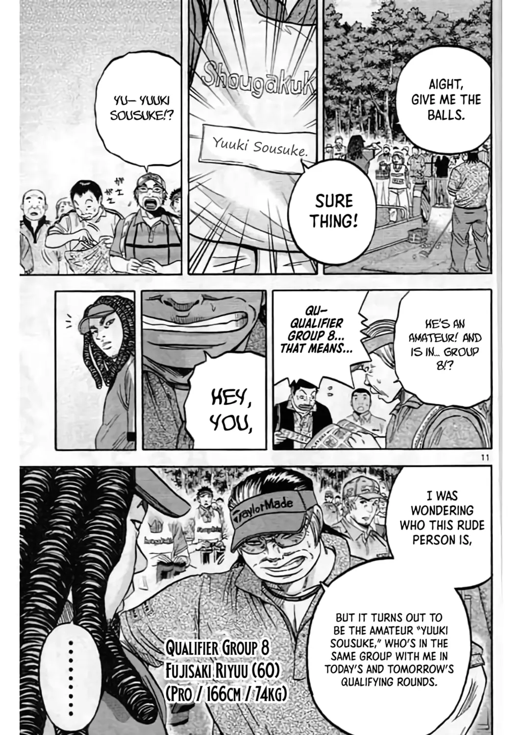 Read KING GOLF chapter 197 image 22 on Lezhin