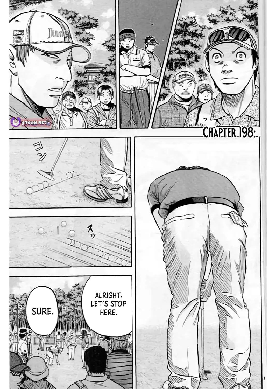 Read KING GOLF chapter 198 image 1 on Lezhin