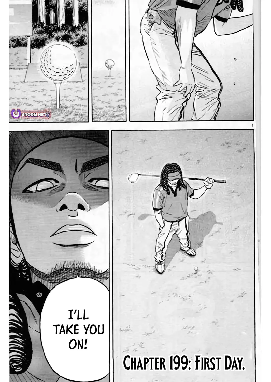 Read KING GOLF chapter 199 image 1 on Lezhin
