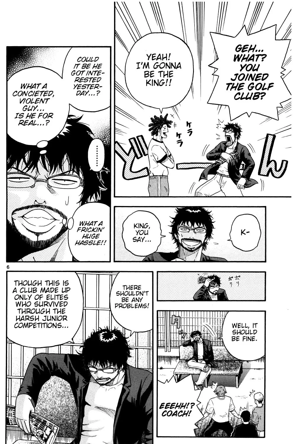 Read KING GOLF chapter 2 image 10 on Lezhin