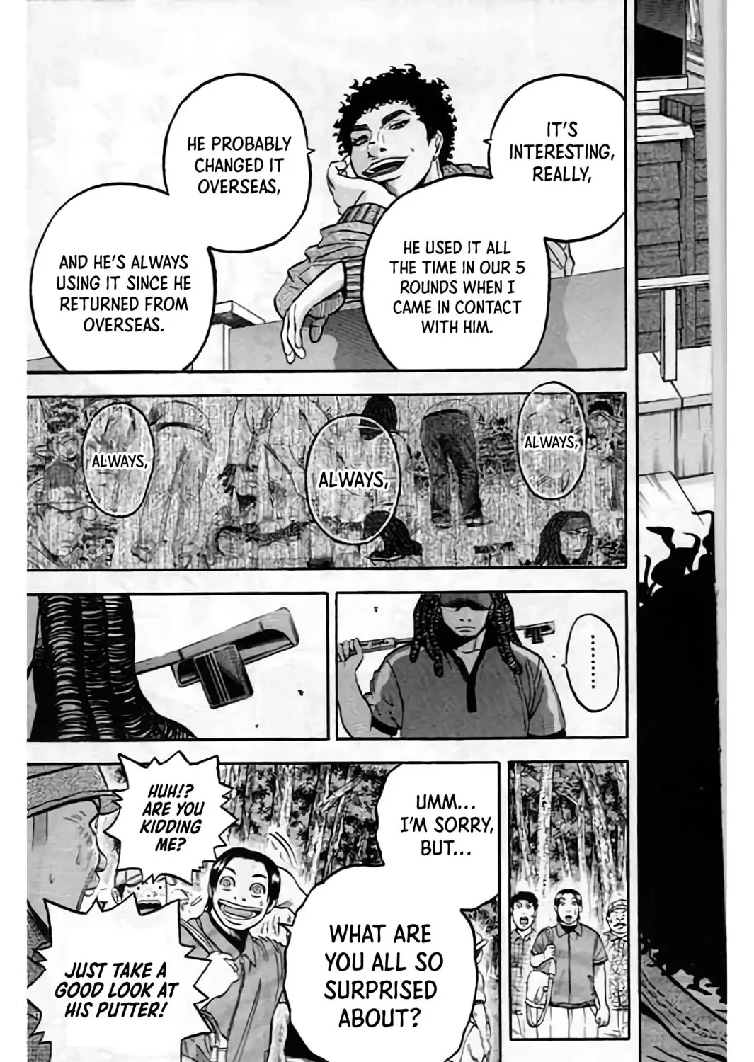 Read KING GOLF chapter 200 image 26 on Lezhin