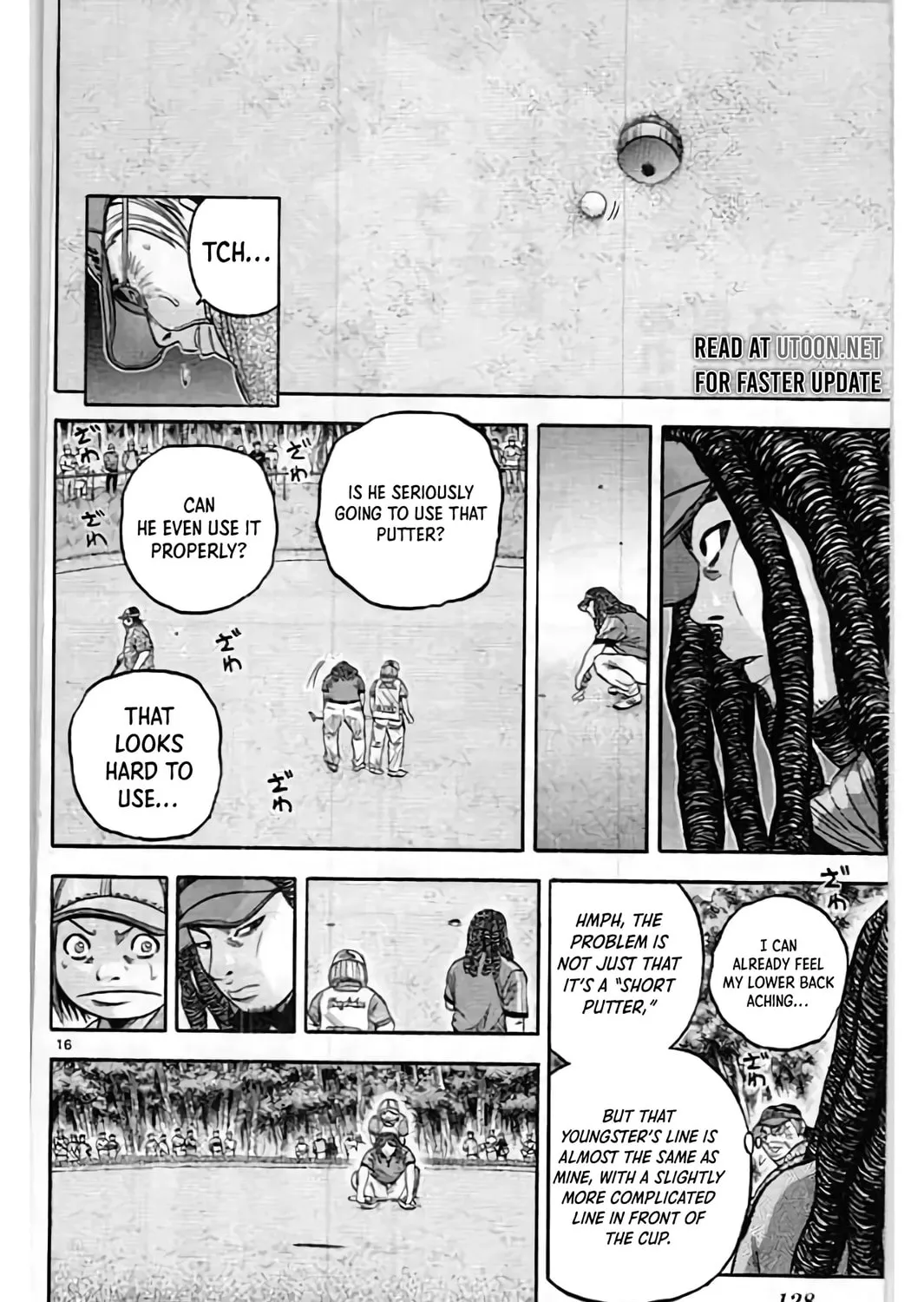 Read KING GOLF chapter 200 image 32 on Lezhin