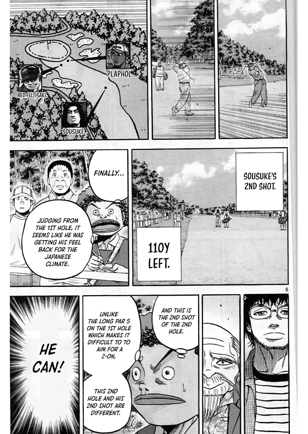 Read KING GOLF chapter 201 image 10 on Lezhin