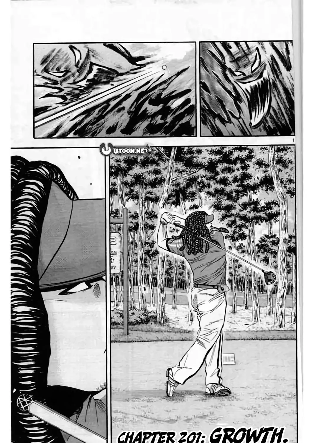 Read KING GOLF chapter 201 image 2 on Lezhin