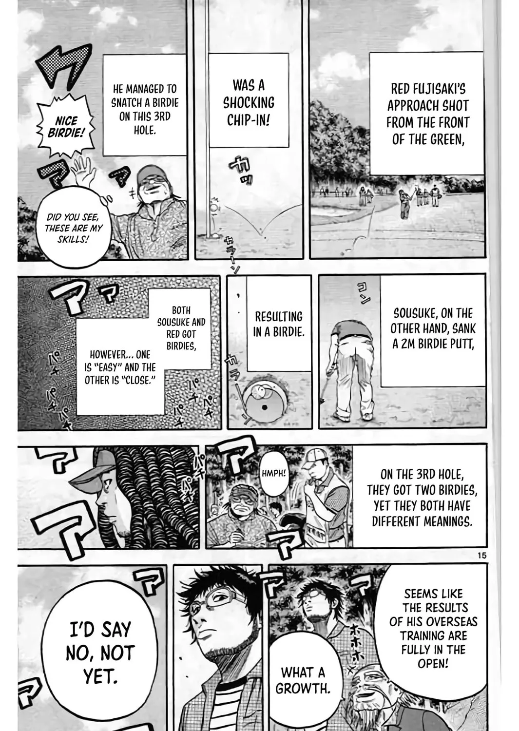 Read KING GOLF chapter 201 image 30 on Lezhin