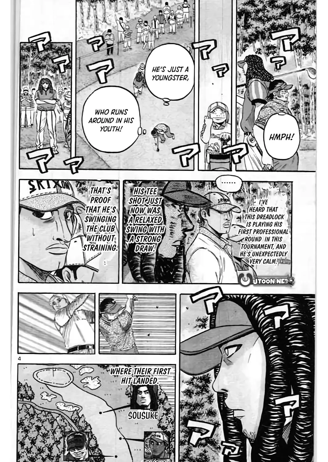 Read KING GOLF chapter 201 image 8 on Lezhin