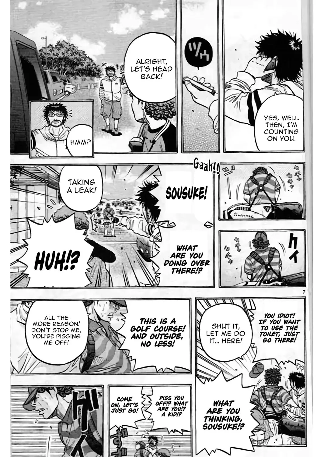 Read KING GOLF chapter 202 image 14 on Lezhin