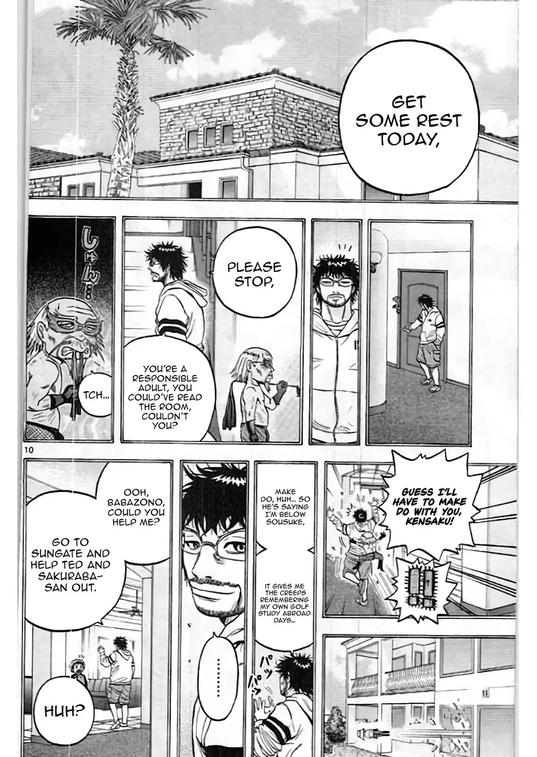 Read KING GOLF chapter 202 image 20 on Lezhin