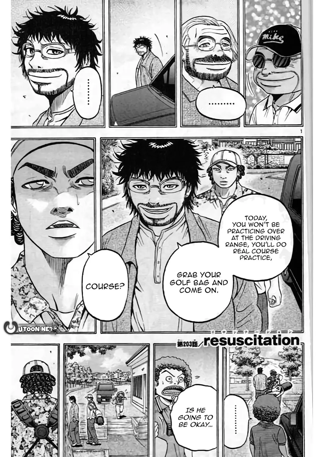 Read KING GOLF chapter 203 image 2 on Lezhin