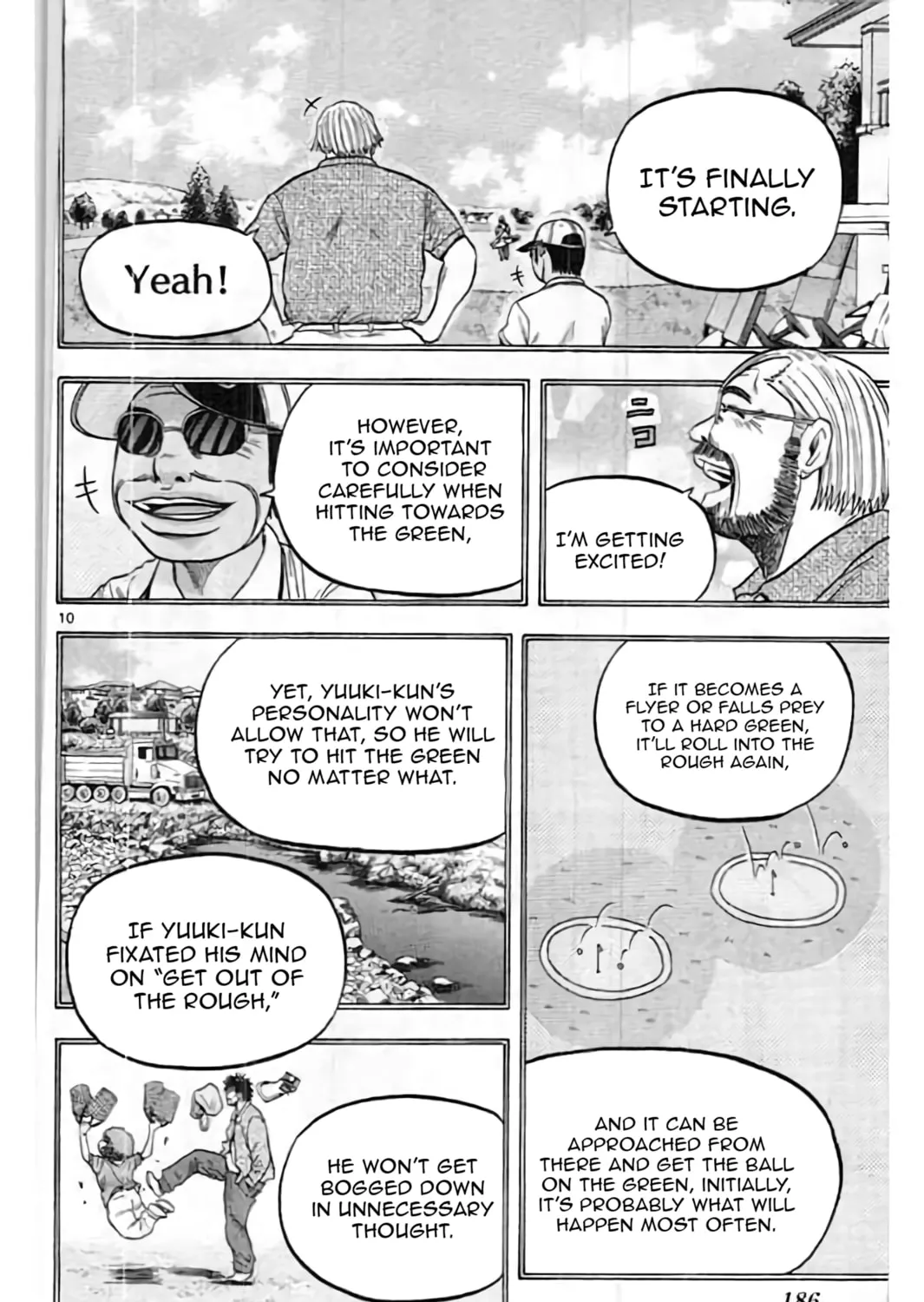 Read KING GOLF chapter 203 image 20 on Lezhin