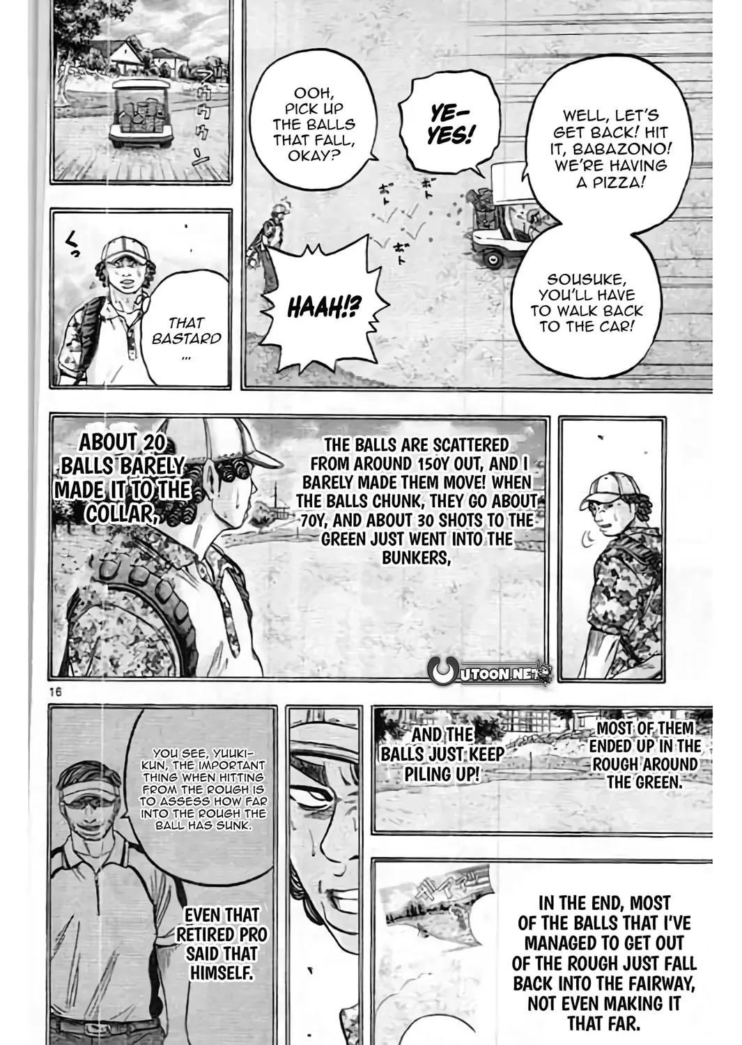 Read KING GOLF chapter 203 image 32 on Lezhin