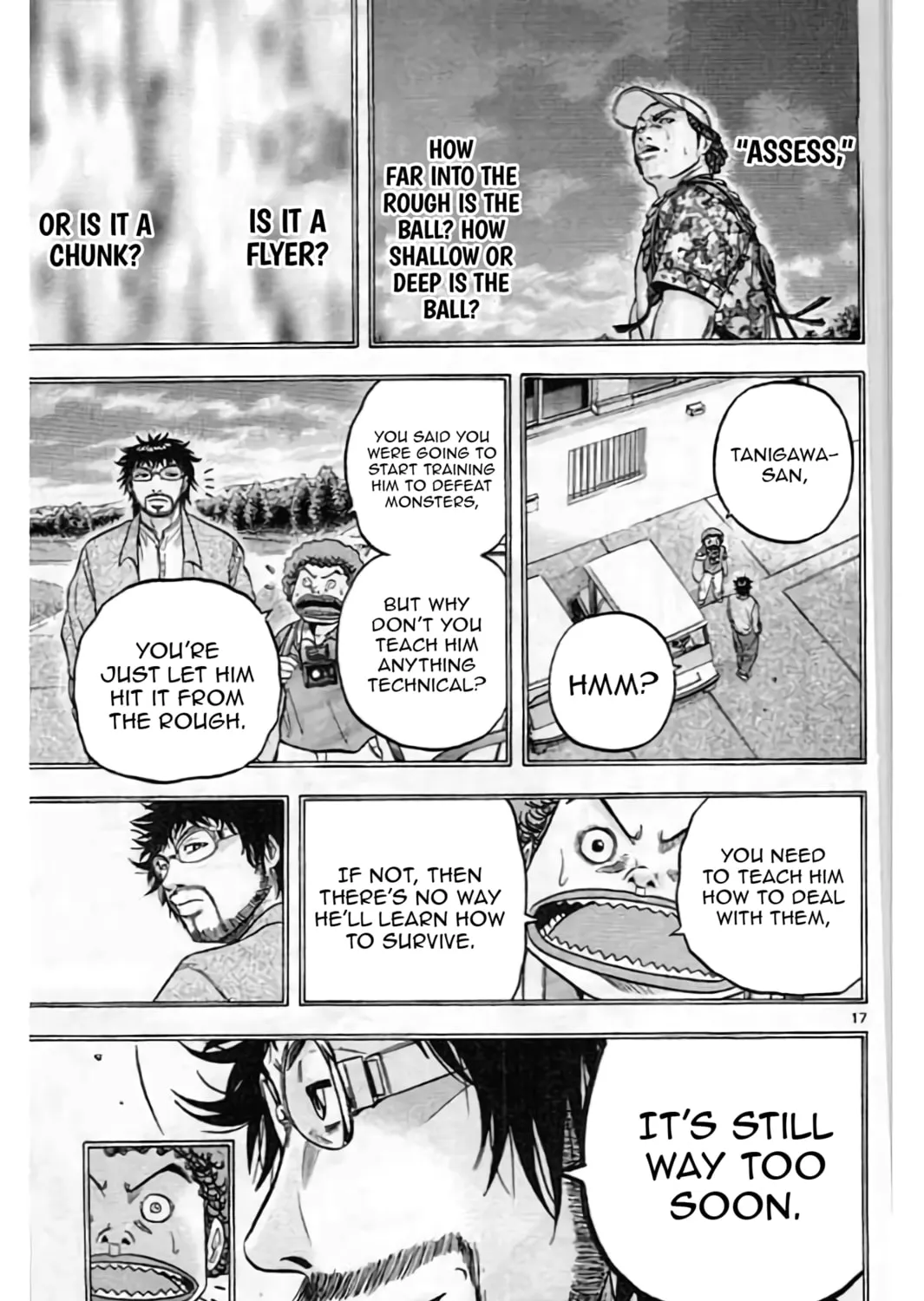 Read KING GOLF chapter 203 image 34 on Lezhin