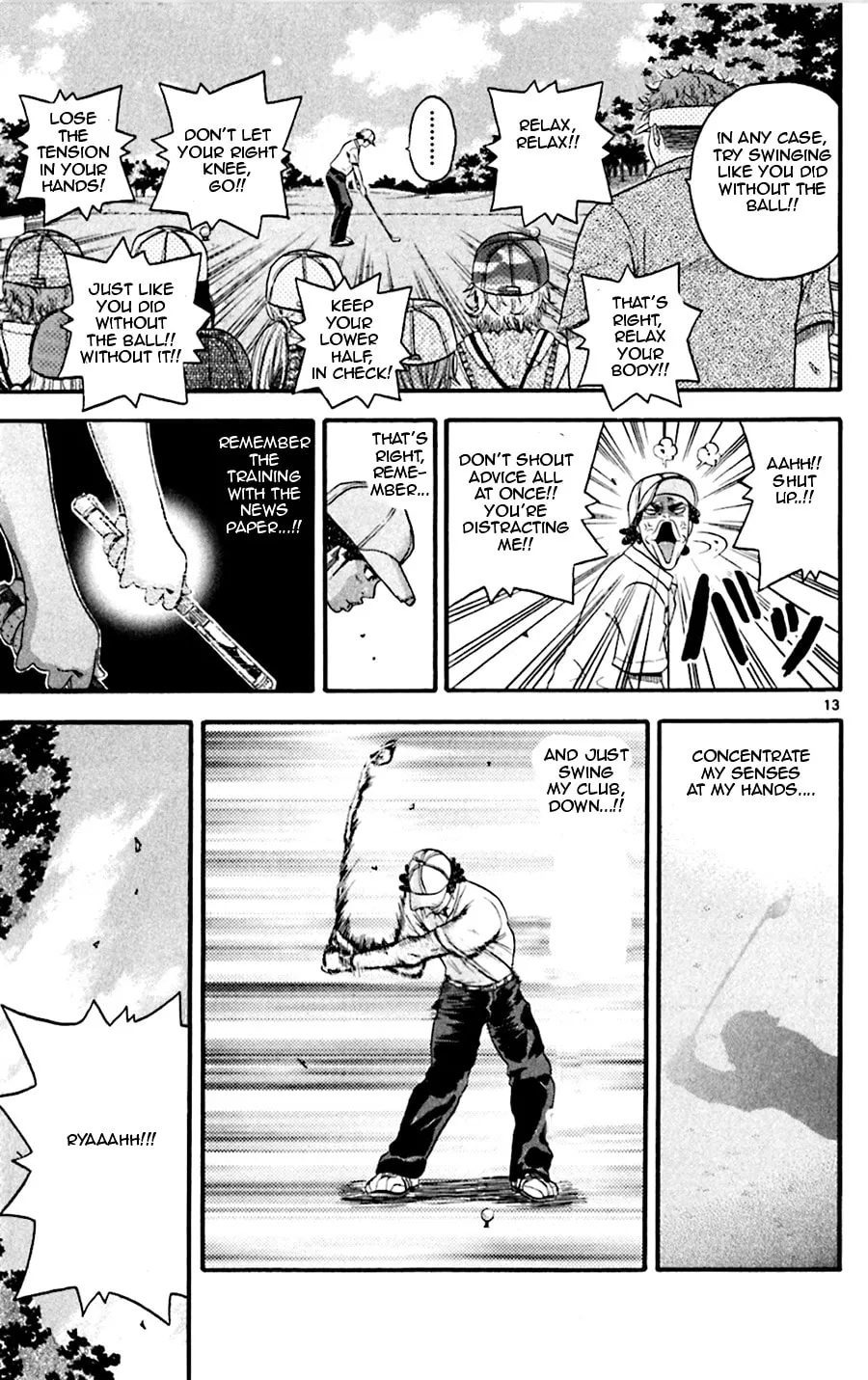 Read KING GOLF chapter 21 image 12 on Lezhin