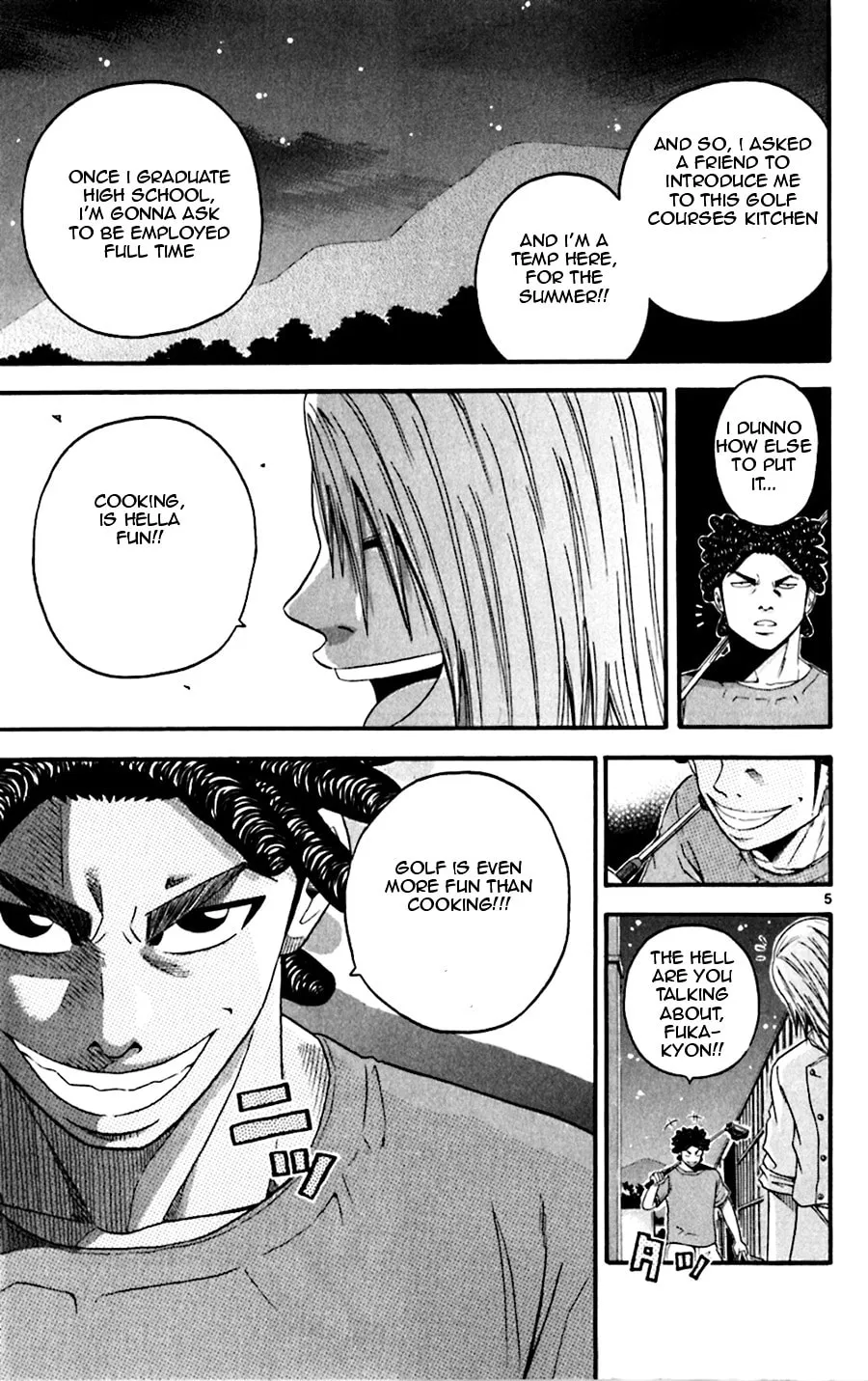 Read KING GOLF chapter 21 image 4 on Lezhin