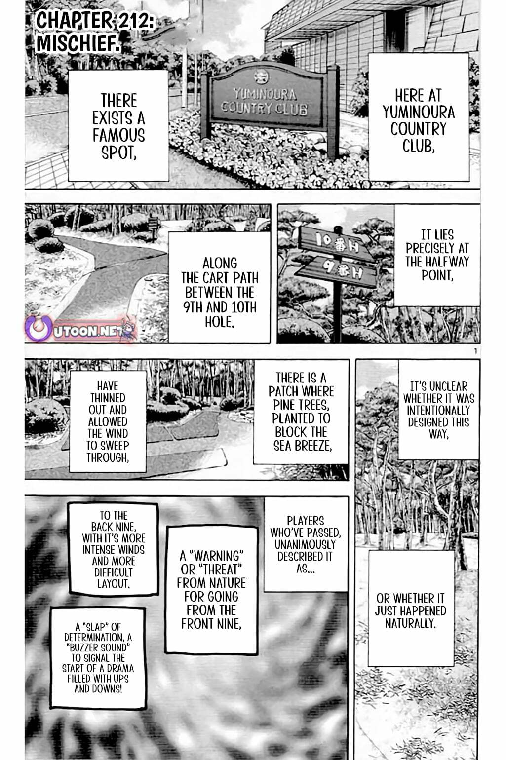 Read KING GOLF chapter 212 image 1 on Lezhin