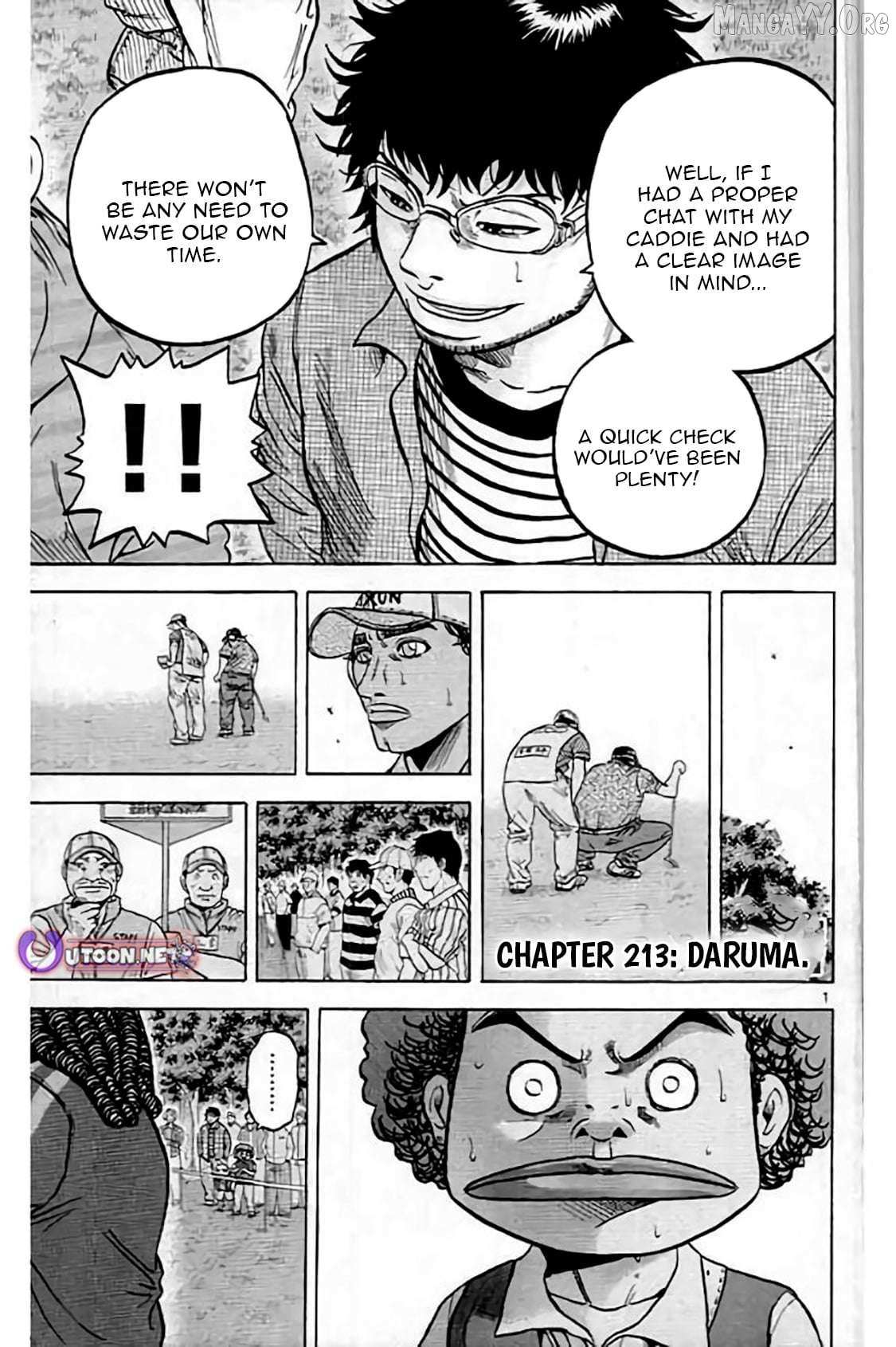 Read KING GOLF chapter 213 image 4 on Lezhin