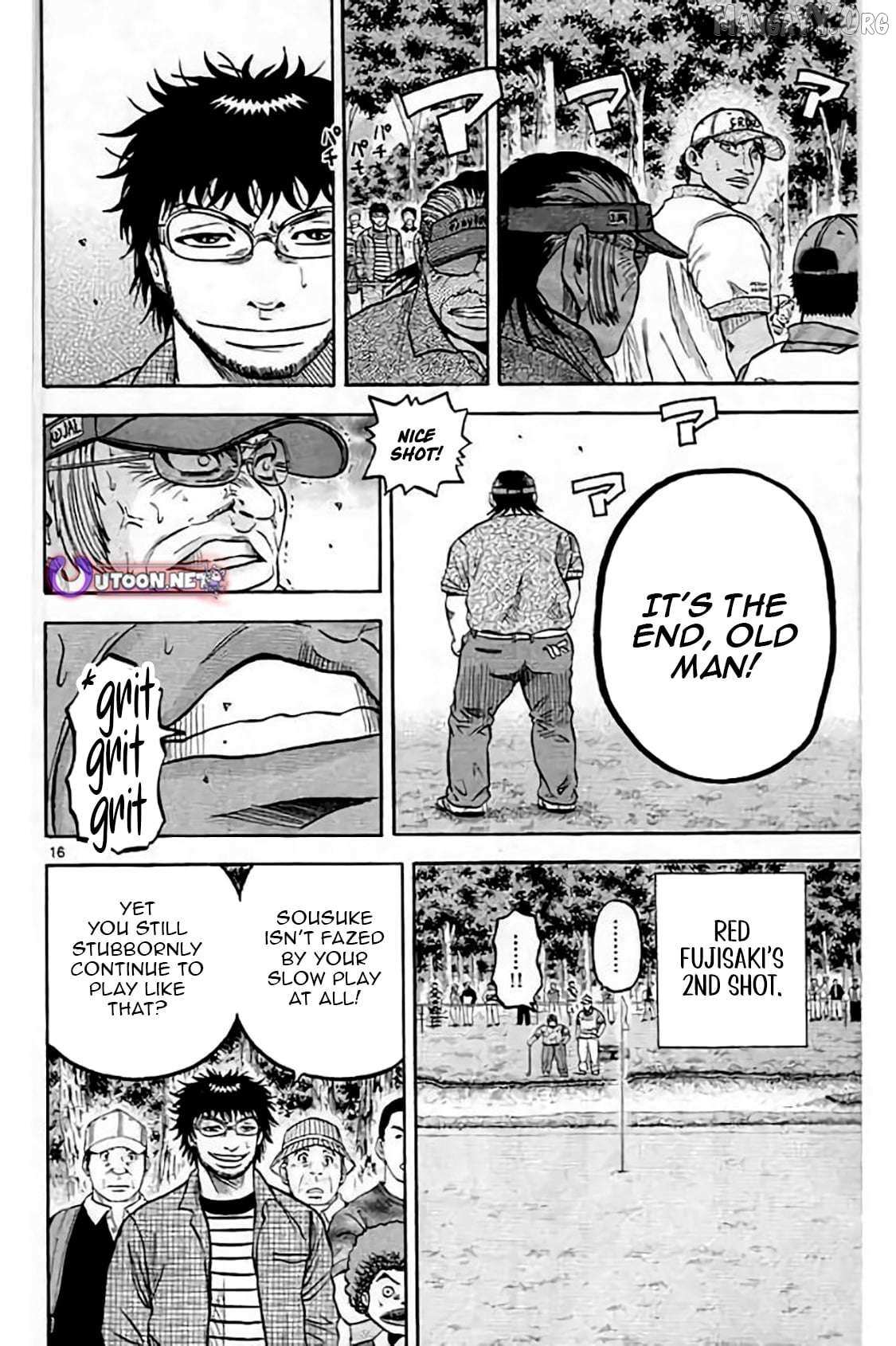 Read KING GOLF chapter 214 image 16 on Lezhin