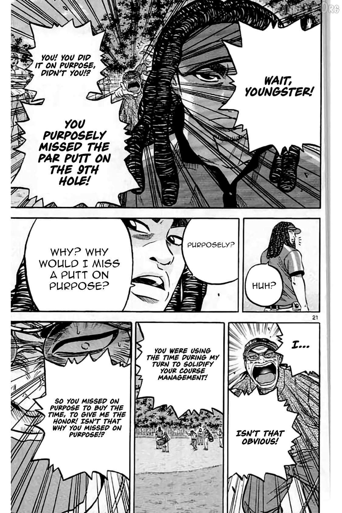 Read KING GOLF chapter 214 image 21 on Lezhin