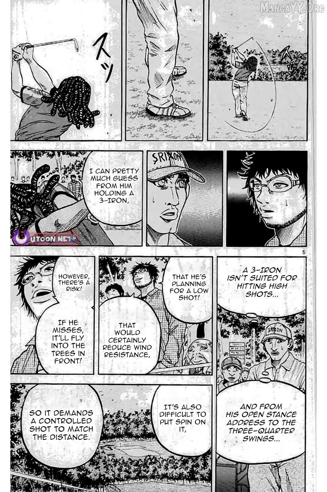 Read KING GOLF chapter 214 image 5 on Lezhin