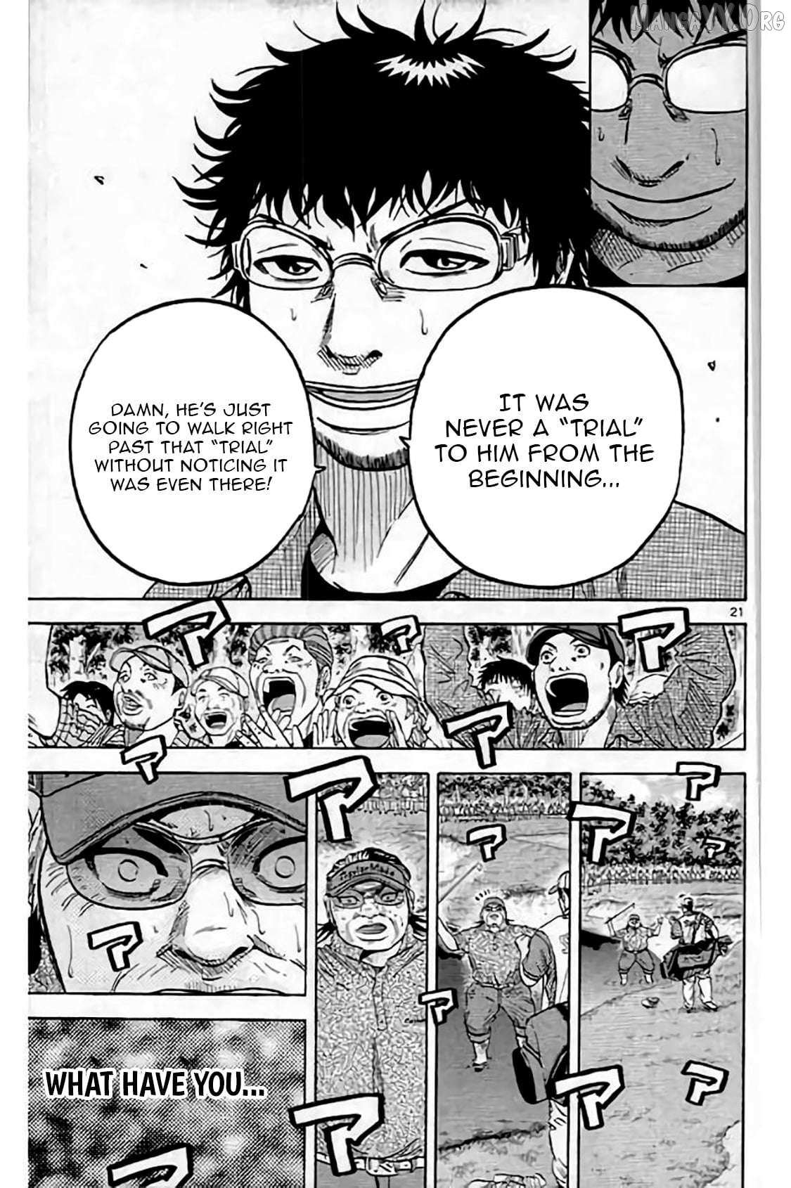 Read KING GOLF chapter 215 image 21 on Lezhin