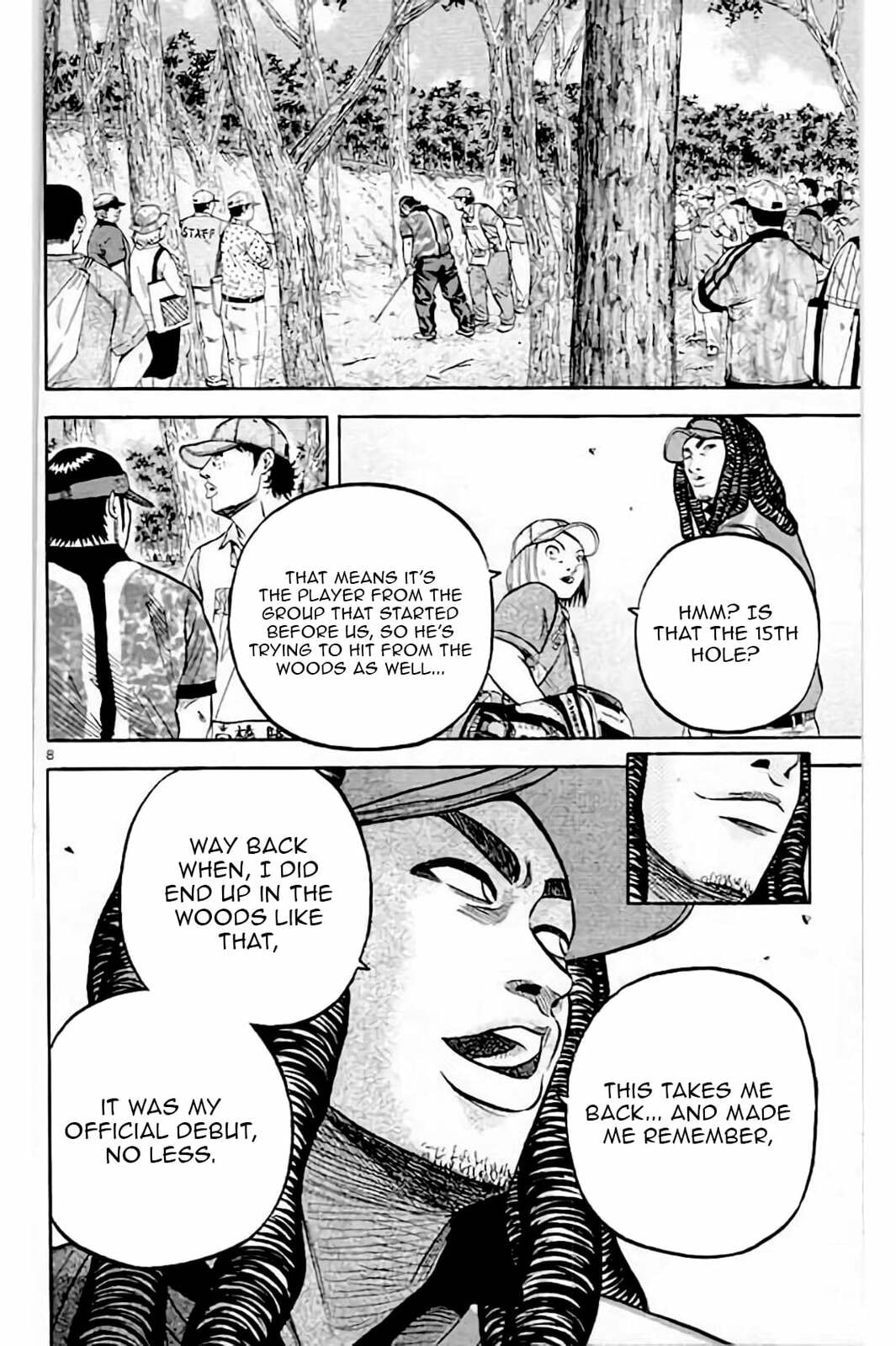 Read KING GOLF chapter 216 image 8 on Lezhin