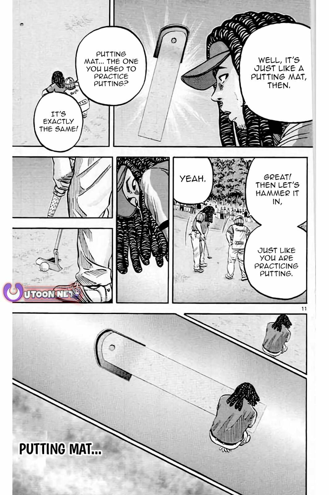 Read KING GOLF chapter 217 image 11 on Lezhin