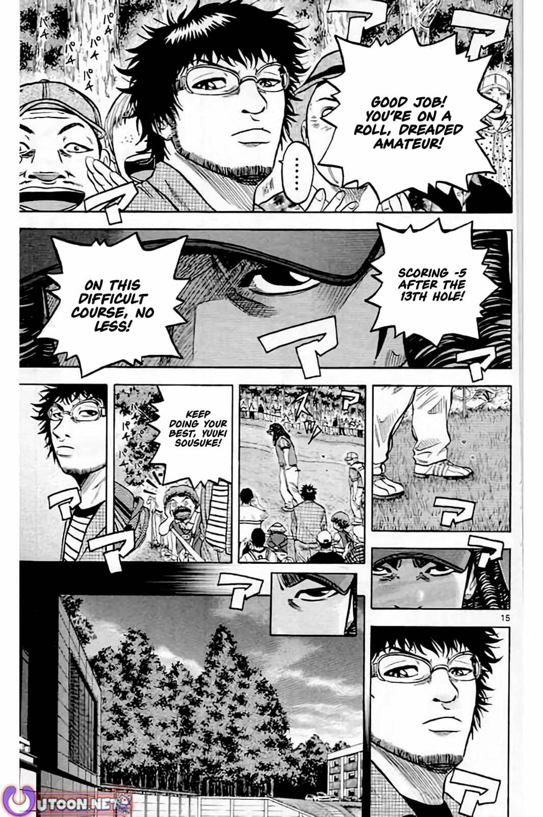 Read KING GOLF chapter 217 image 15 on Lezhin