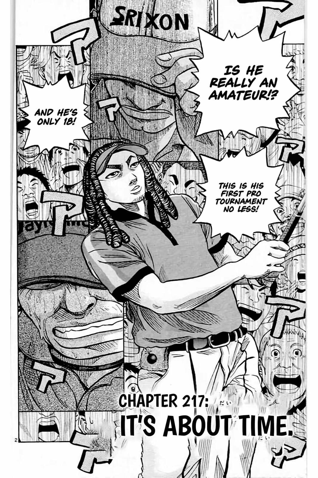 Read KING GOLF chapter 217 image 2 on Lezhin