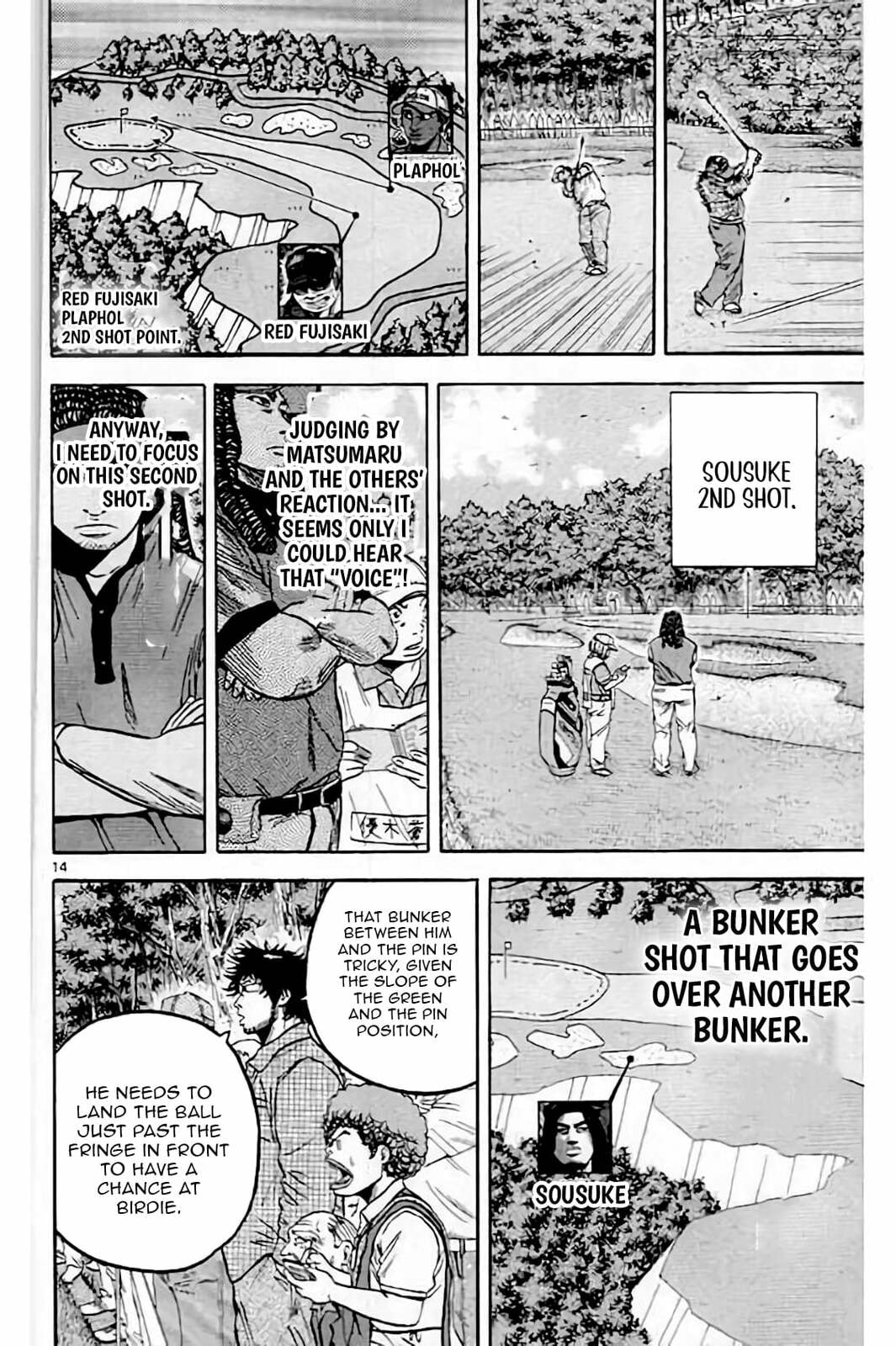 Read KING GOLF chapter 218 image 14 on Lezhin