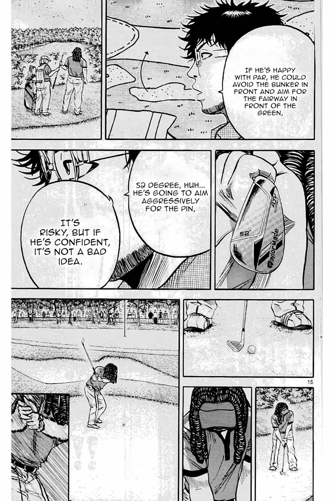 Read KING GOLF chapter 218 image 15 on Lezhin