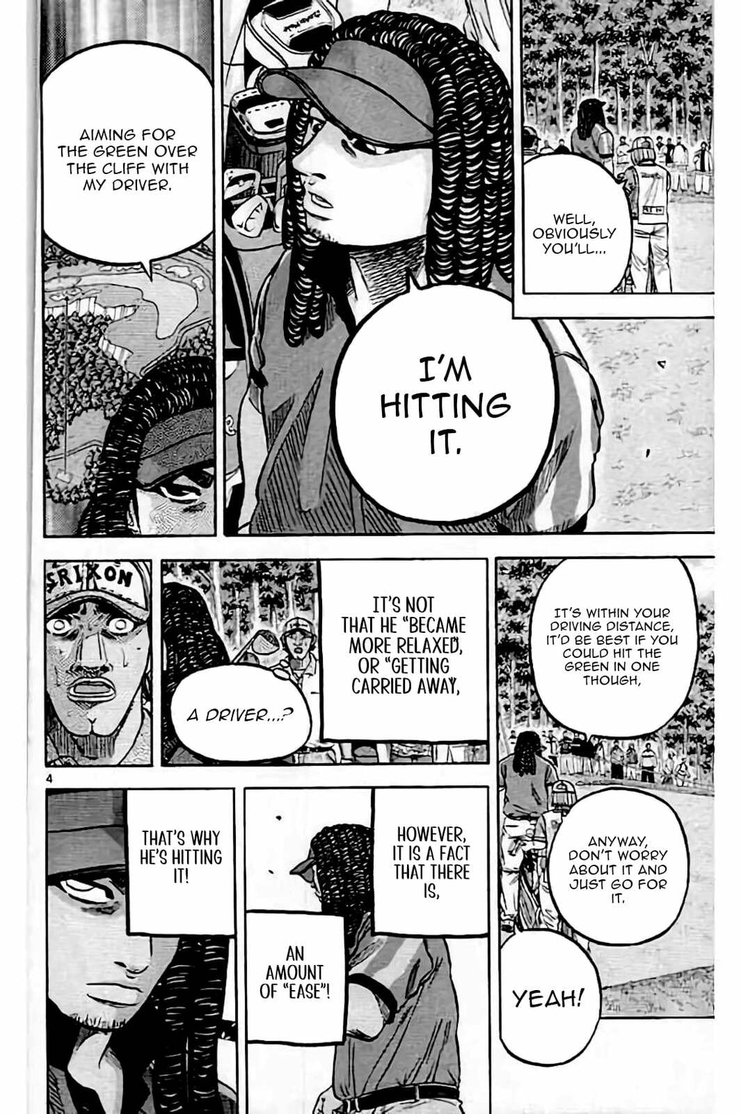 Read KING GOLF chapter 218 image 4 on Lezhin