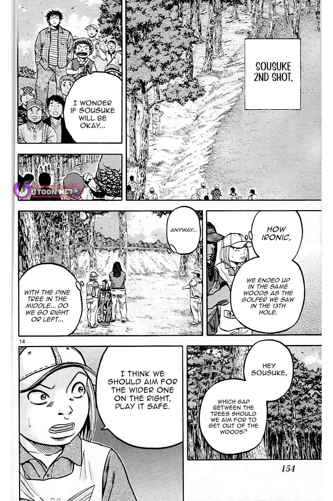 Read KING GOLF chapter 219 image 14 on Lezhin