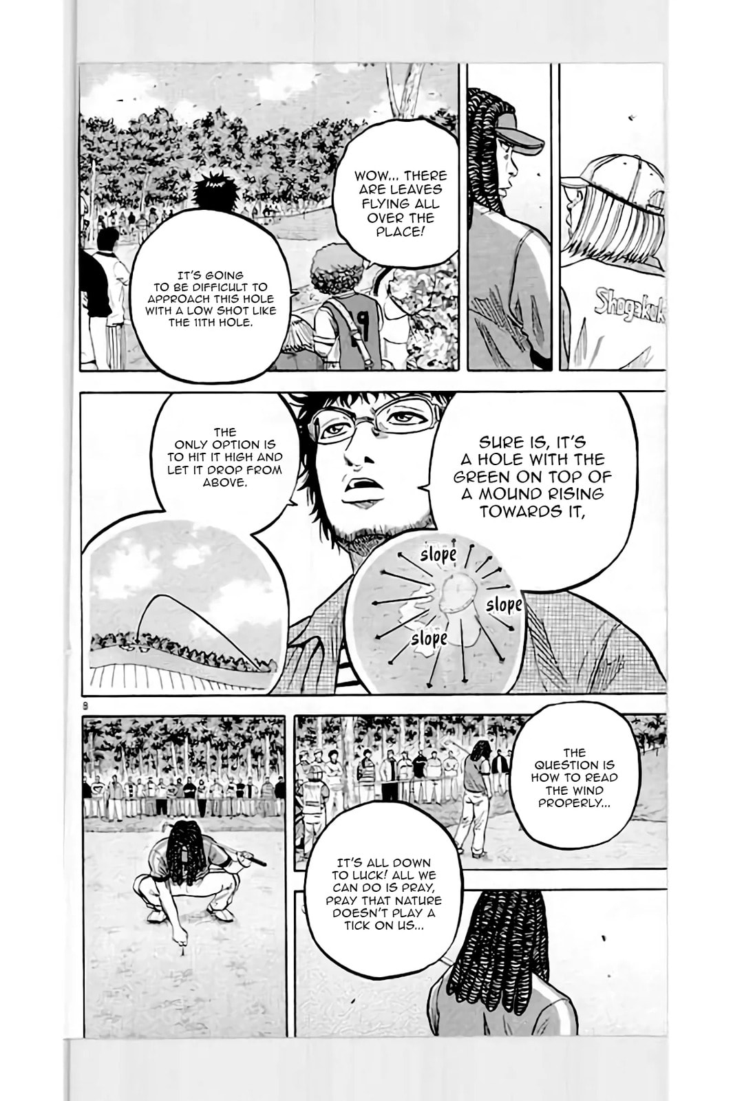 Read KING GOLF chapter 219 image 8 on Lezhin