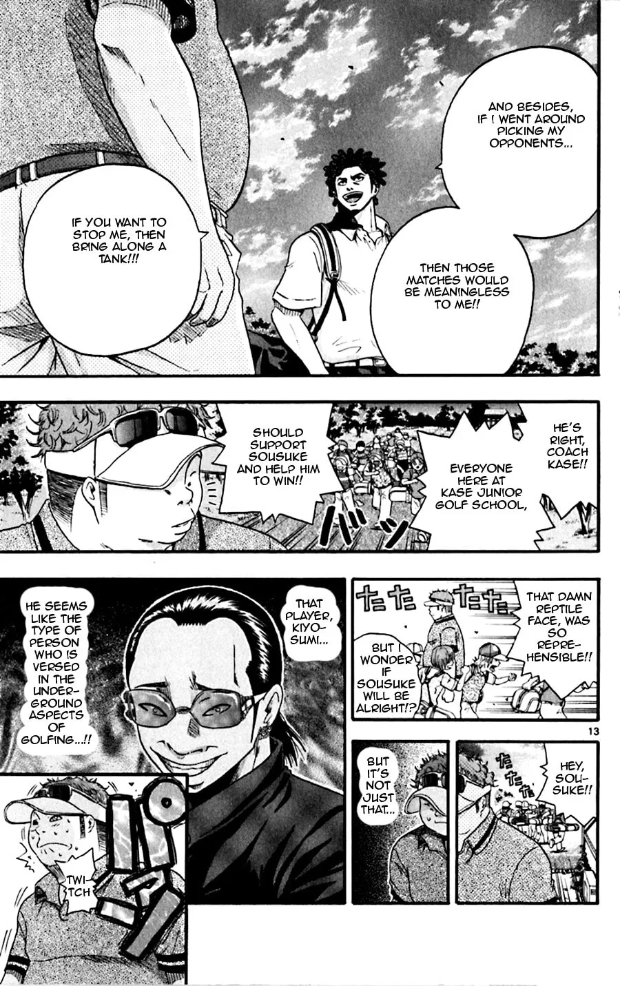 Read KING GOLF chapter 22 image 11 on Lezhin