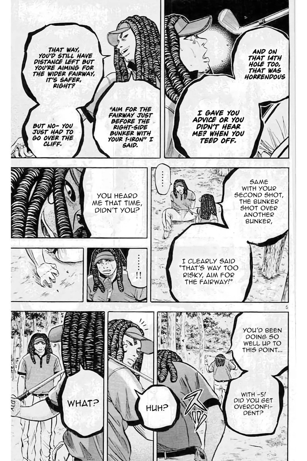 Read KING GOLF chapter 220 image 5 on Lezhin